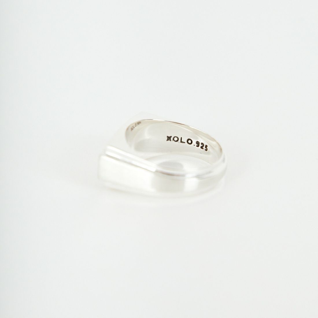 XOLO JEWELRY [ショロジュエリー] センターウェイトリング ウィズヘアライン [XOR124] SILVER