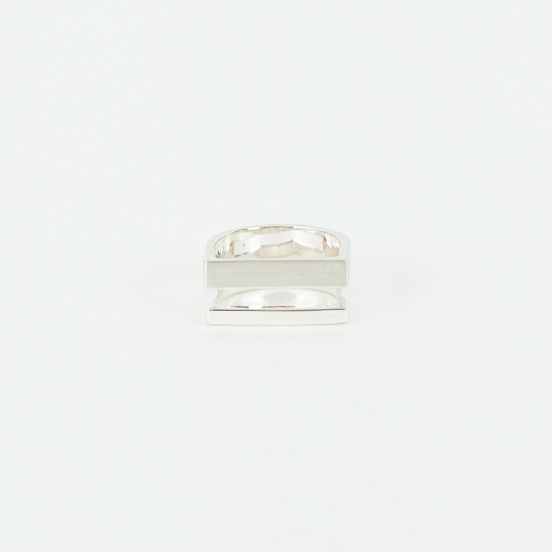 XOLO JEWELRY [ショロジュエリー] ディファレントワイズリング ウィズヘアライン [XOR123] SILVER