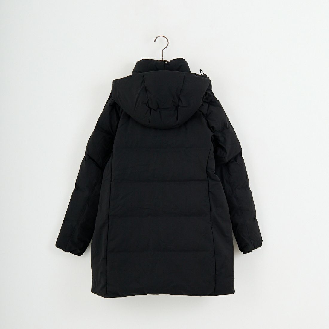 DESCENTE ALLTERRAIN [デサントオルテライン] 水沢ダウン アンカーハーフコート [DU5FDJM3L] BK00