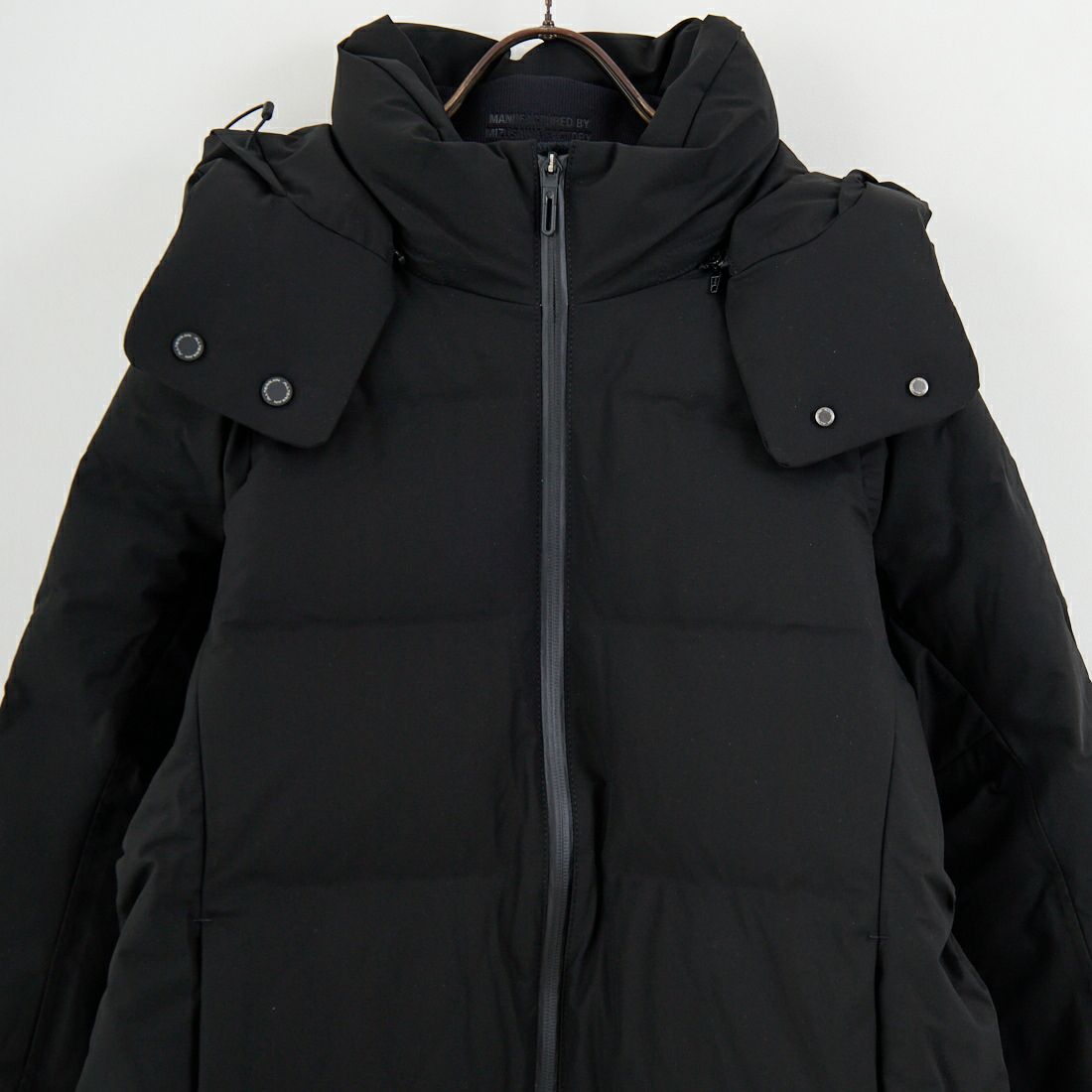 DESCENTE ALLTERRAIN [デサントオルテライン] 水沢ダウン アンカーハーフコート [DU5FDJM3L] BK00