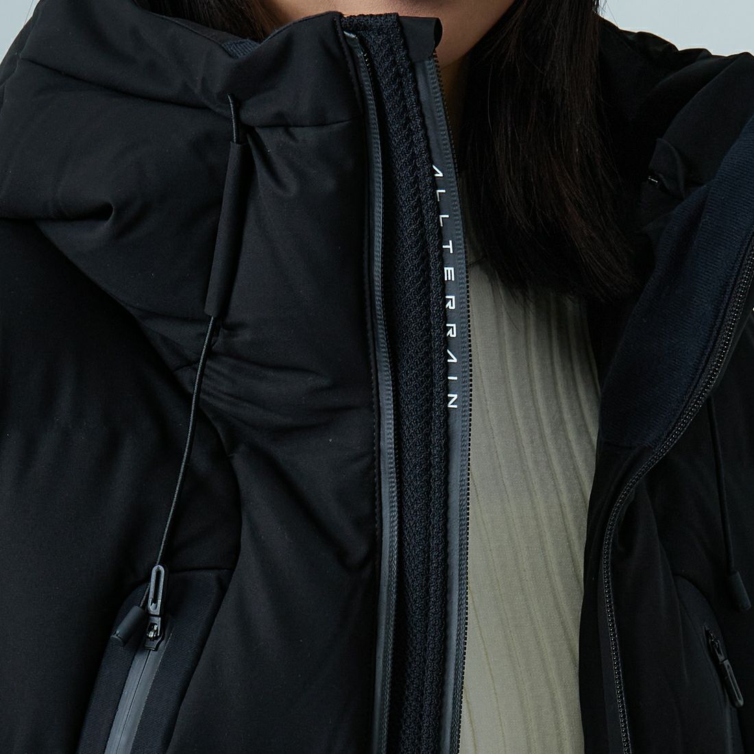 DESCENTE ALLTERRAIN [デサントオルテライン] 水沢ダウン マウンテニア [DU5FDJM1L] BK00