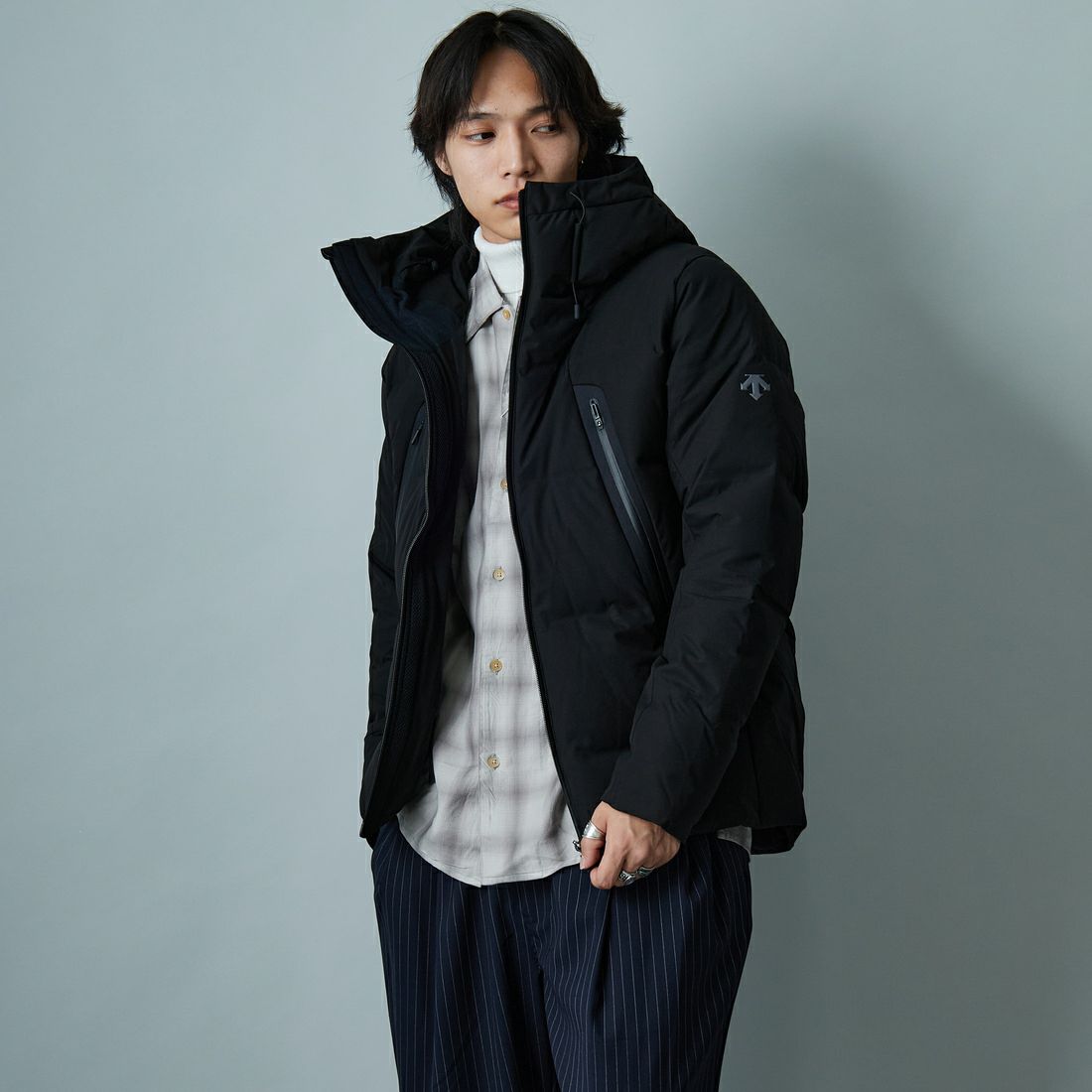 BK00&&モデル身長：179cm 着用サイズ：L&&