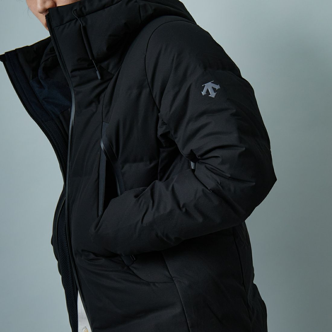 DESCENTE ALLTERRAIN [デサントオルテライン] 水沢ダウン アンカー [DU5FDJM3M] BK00