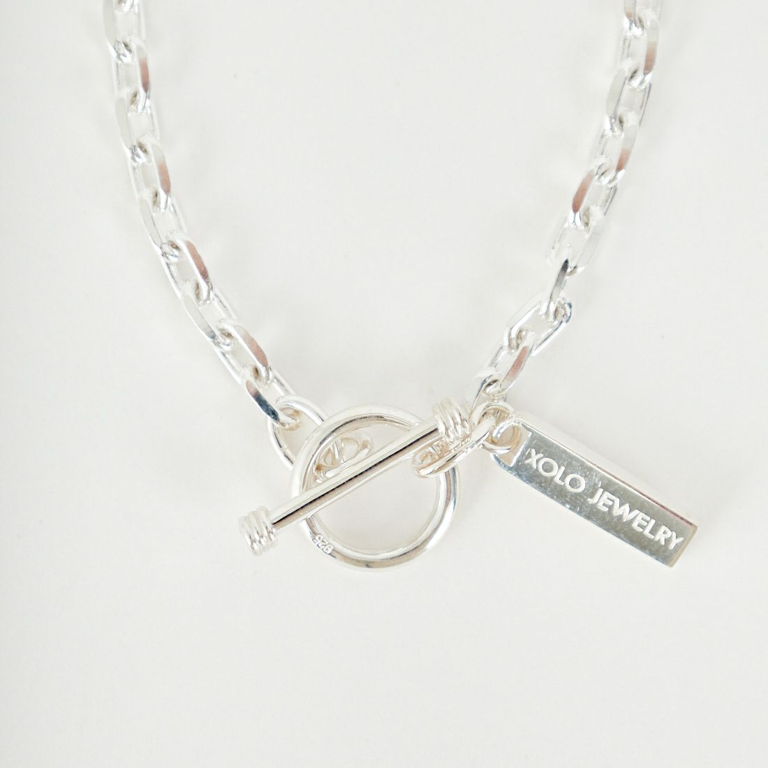 XOLO JEWELRY [ショロジュエリー] オーバルカットリンクブレスレット 4mm [XOB117-19] SILVER
