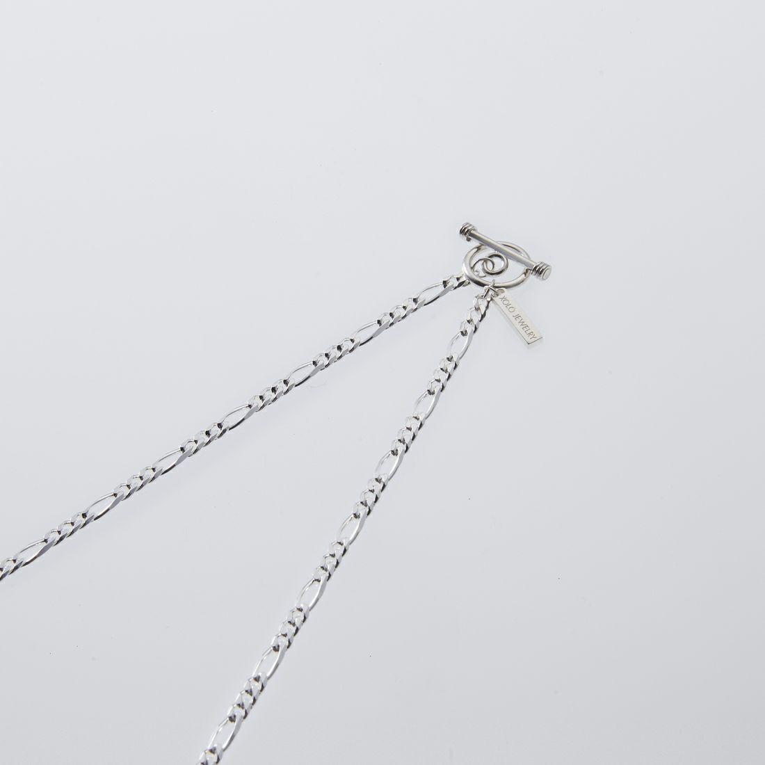 XOLO JEWELRY [ショロジュエリー] フィガロリンクネックレス 4mm [XON050-60] SILVER