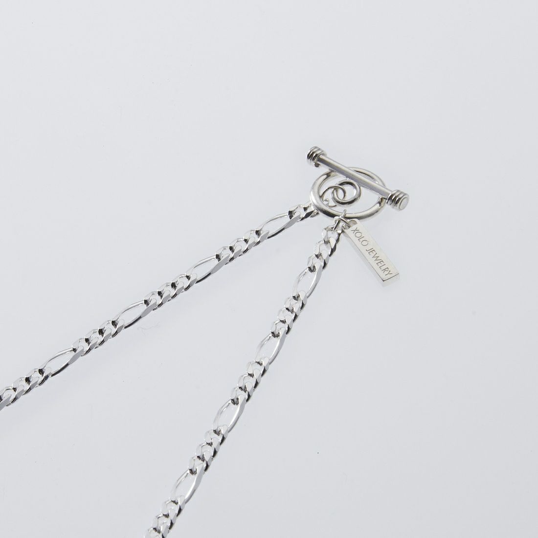 XOLO JEWELRY [ショロジュエリー] フィガロリンクネックレス 4mm [XON050-60] SILVER