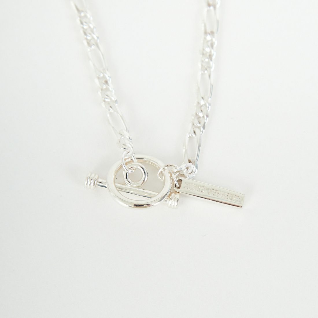 XOLO JEWELRY [ショロジュエリー] フィガロリンクネックレス 4mm [XON050-60] SILVER