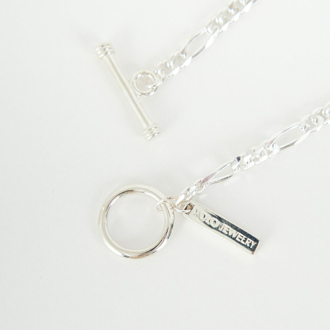 XOLO JEWELRY [ショロジュエリー] フィガロリンクネックレス 4mm [XON050-60] SILVER