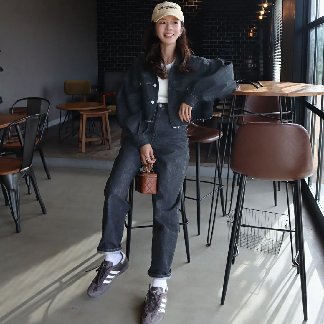 epa × BIG JOHN [エパ × ビッグジョン] ワイドストレートジーンズ [MXEP06L] BK02