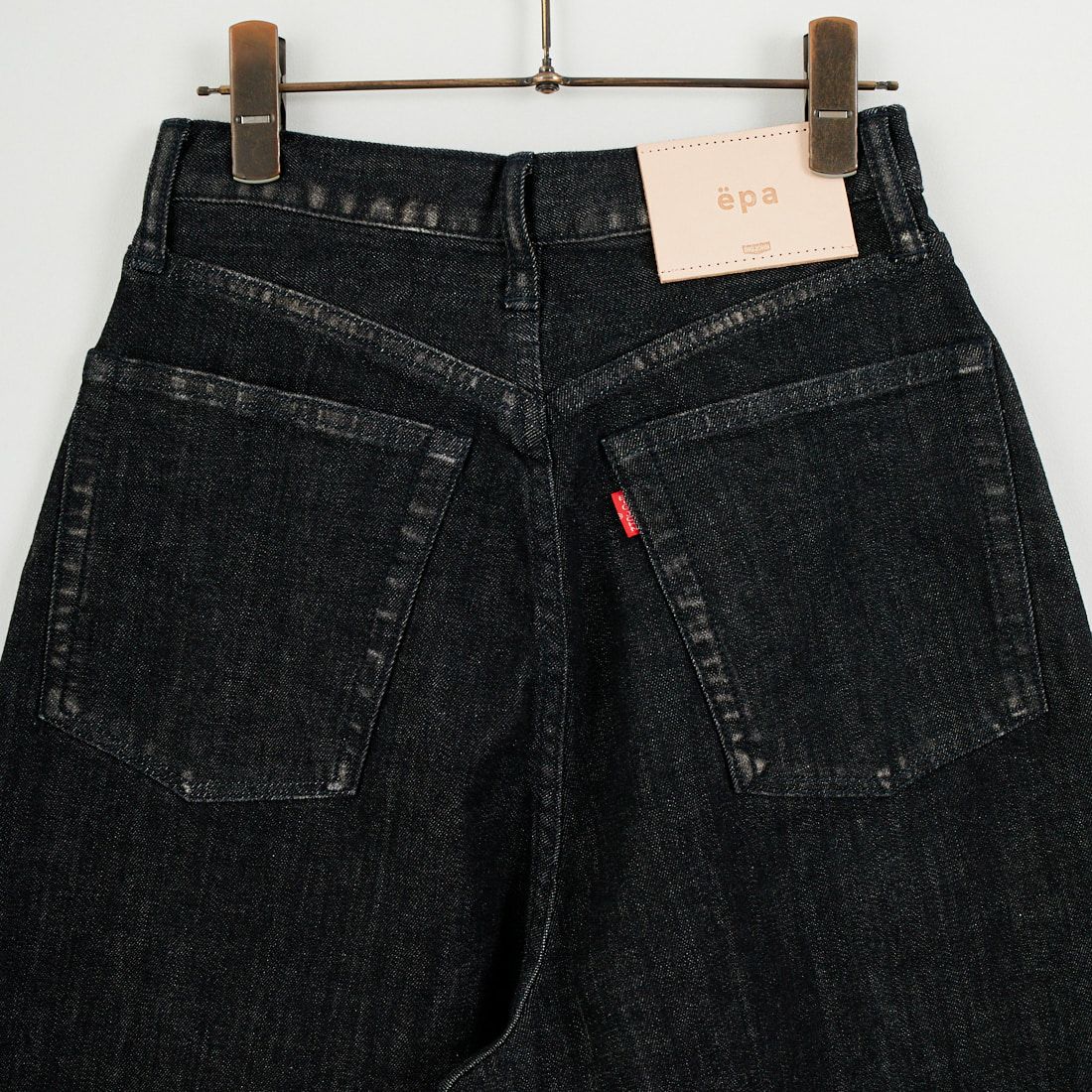 epa × BIG JOHN [エパ × ビッグジョン] ワイドストレートジーンズ [MXEP06L] BK02