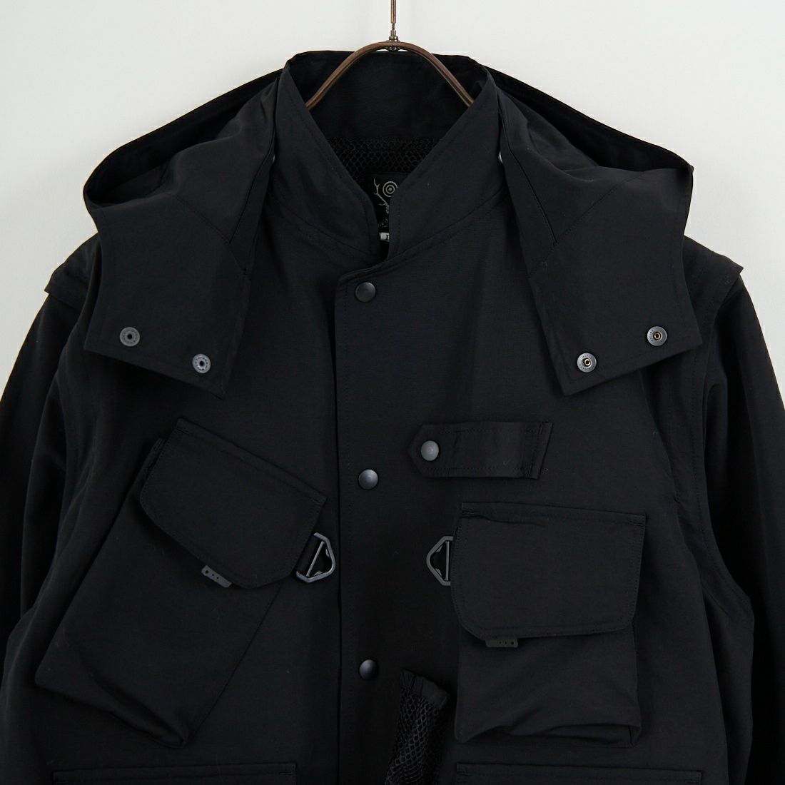 South2West8 [サウスツーウエストエイト] テンカラトラウトパーカ [RW561] B BLACK
