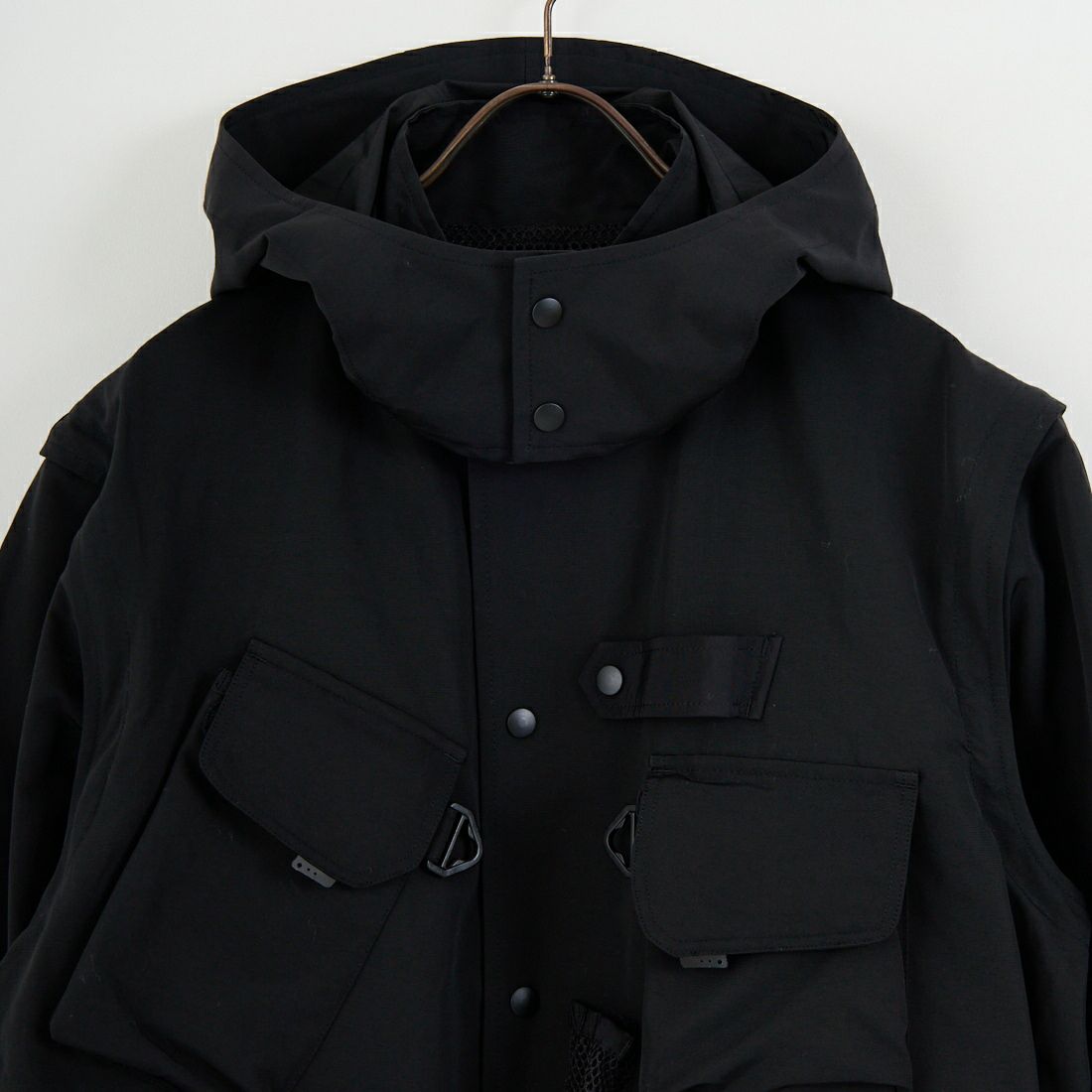 South2West8 [サウスツーウエストエイト] テンカラトラウトパーカ [RW561] B BLACK