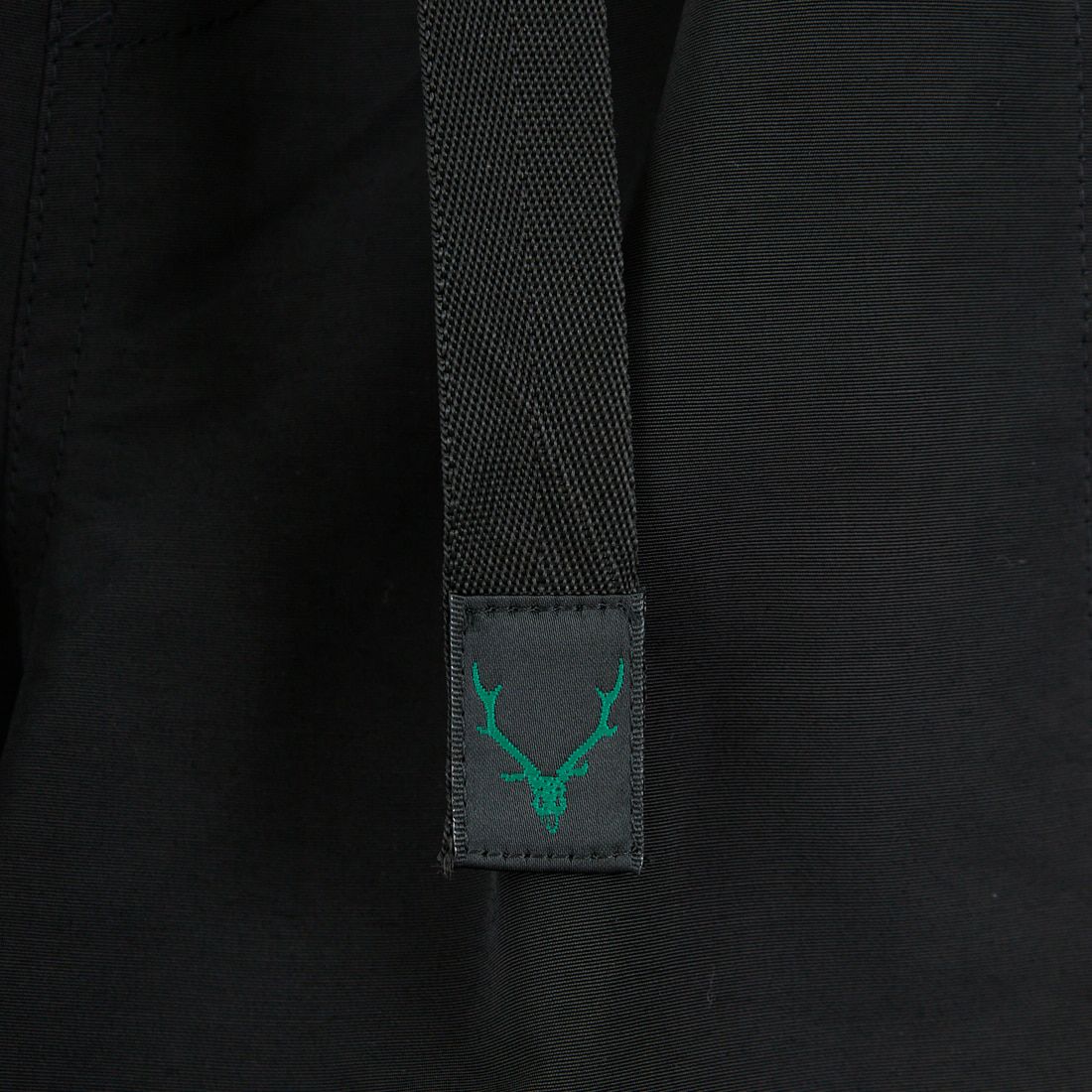 South2West8 [サウスツーウエストエイト] ベルテッドセンターシームパンツ [RW562] B BLACK