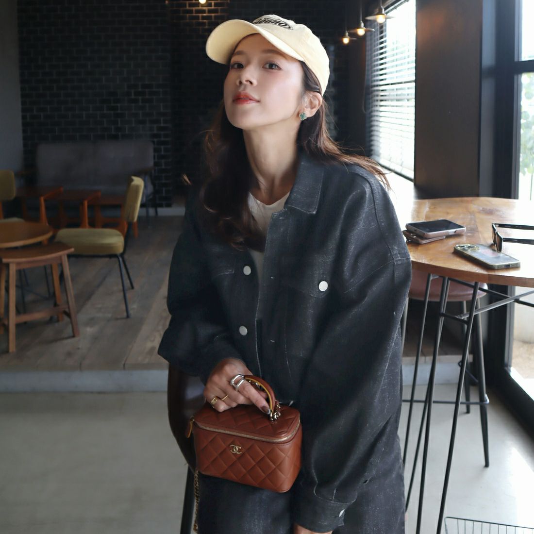 epa × BIG JOHN [エパ × ビッグジョン] バルーンスリーブショートジャケット [MXEP07L] BK02