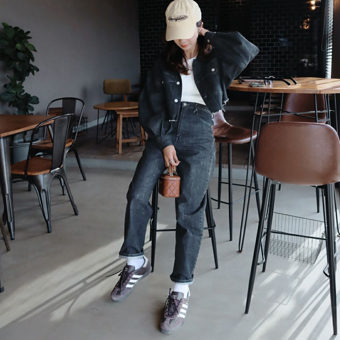 epa × BIG JOHN [エパ × ビッグジョン] バルーンスリーブショートジャケット [MXEP07L] BK02