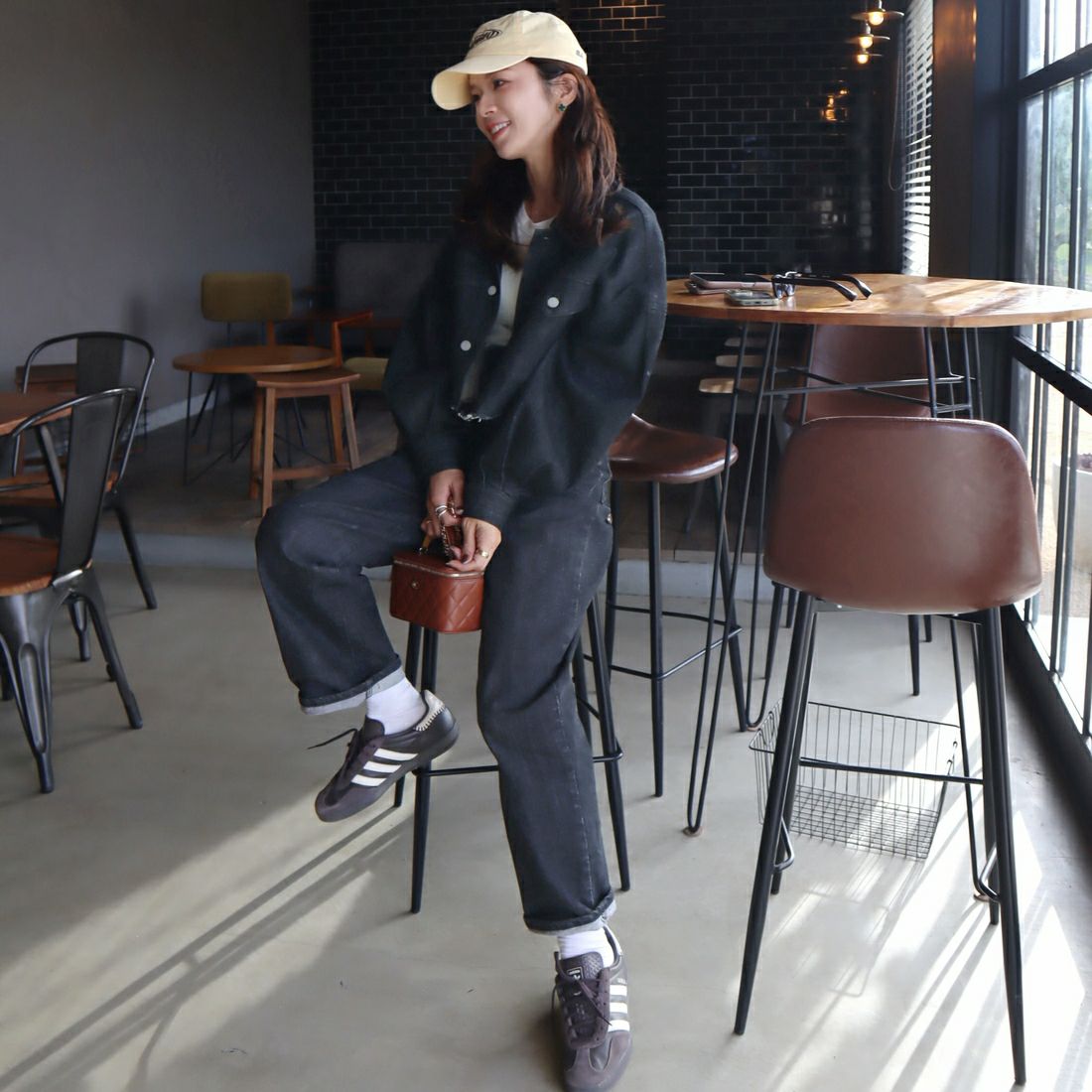 epa × BIG JOHN [エパ × ビッグジョン] バルーンスリーブショートジャケット [MXEP07L] BK02