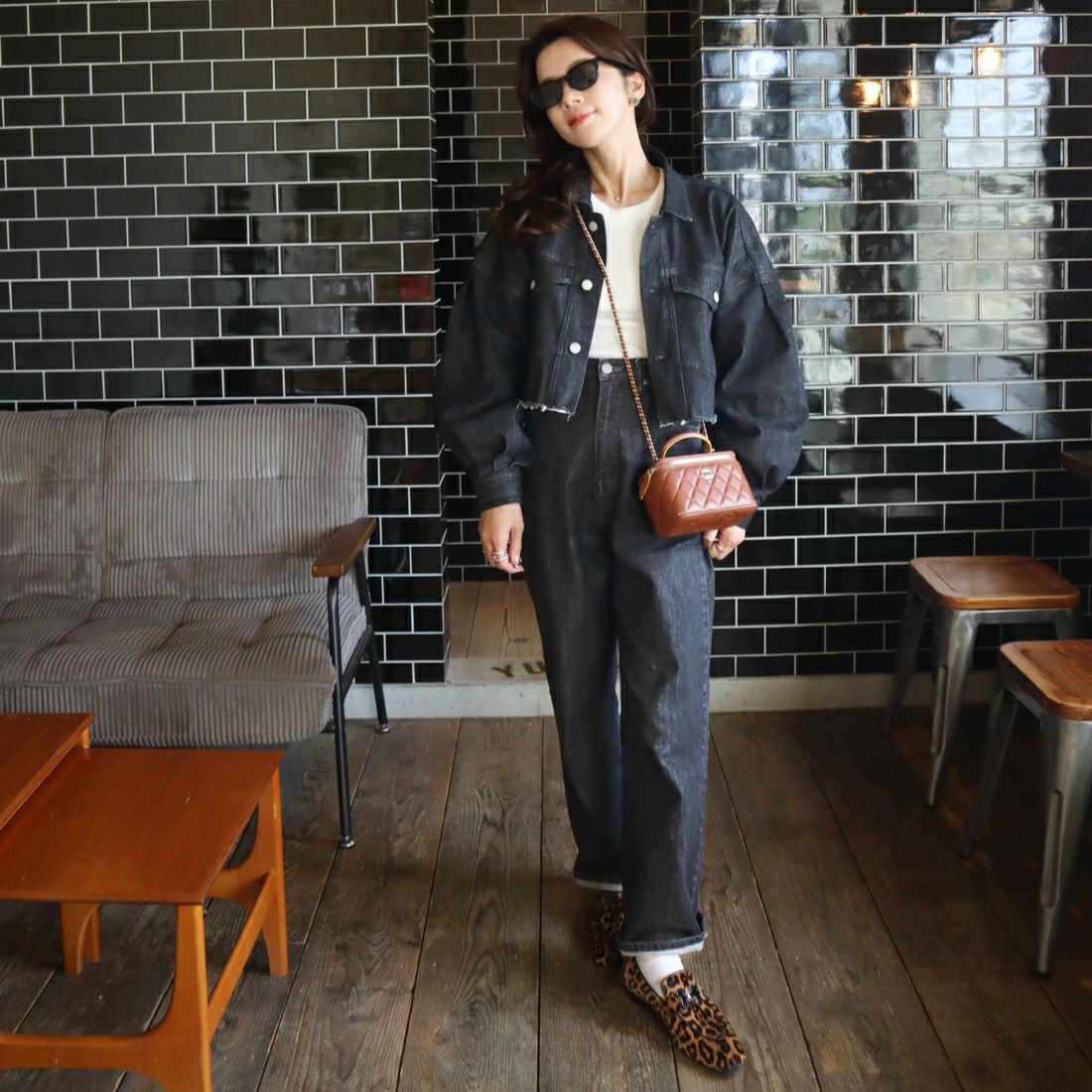 epa × BIG JOHN [エパ × ビッグジョン] バルーンスリーブショートジャケット [MXEP07L] BK02