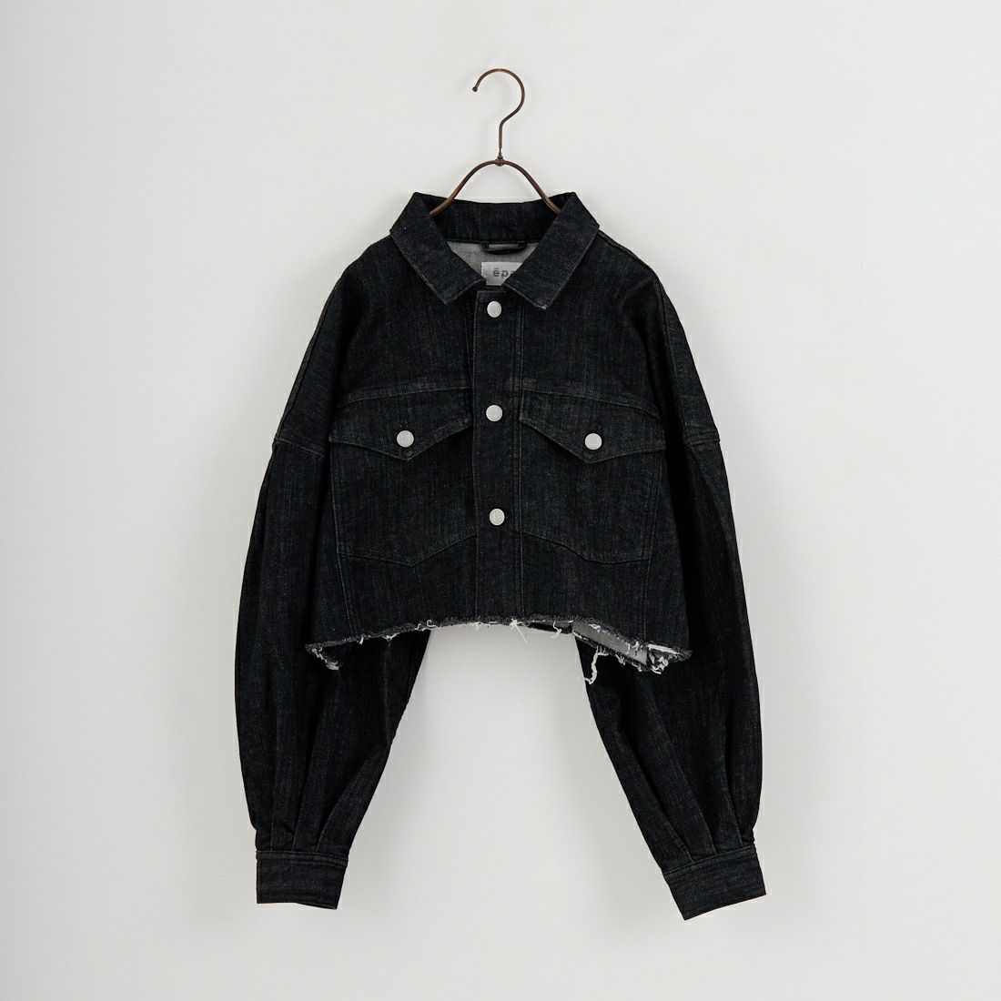epa × BIG JOHN [エパ × ビッグジョン] バルーンスリーブショートジャケット [MXEP07L] BK02