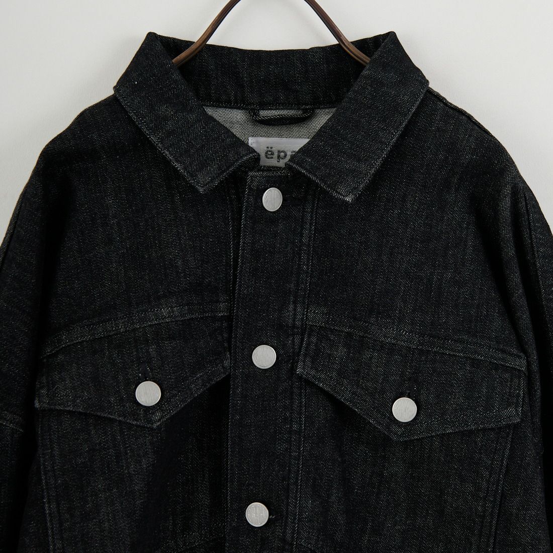 epa × BIG JOHN [エパ × ビッグジョン] バルーンスリーブショートジャケット [MXEP07L] BK02