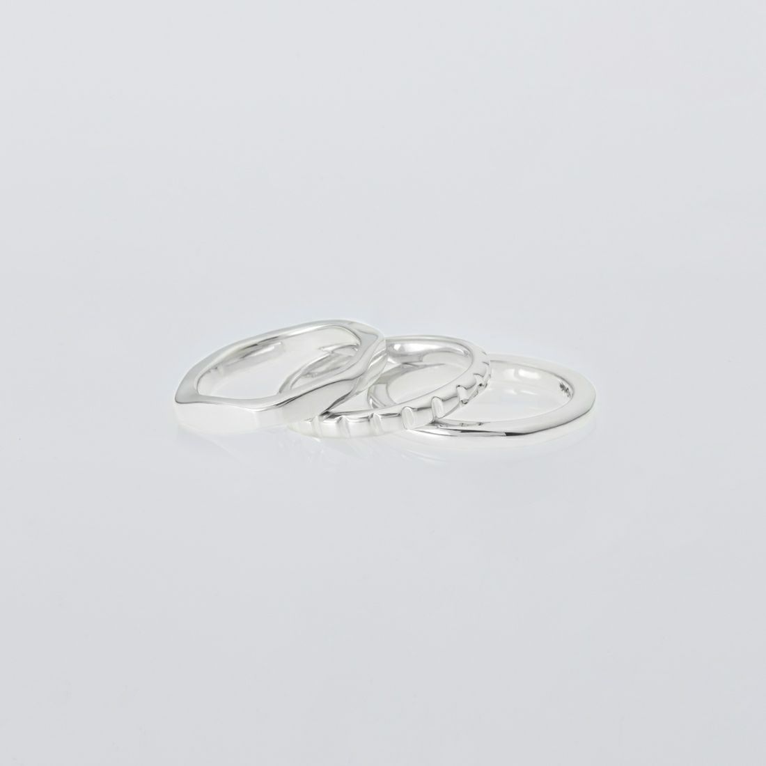 XOLO JEWELRY [ショロジュエリー] トリプルウィズクッションリング [XOR095] SILVER