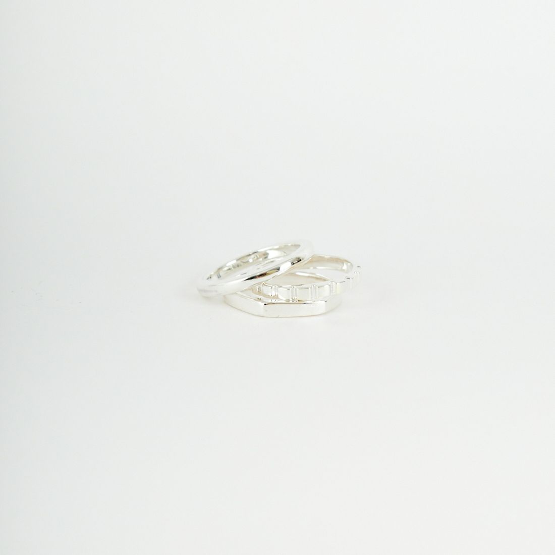 XOLO JEWELRY [ショロジュエリー] トリプルウィズクッションリング [XOR095] SILVER
