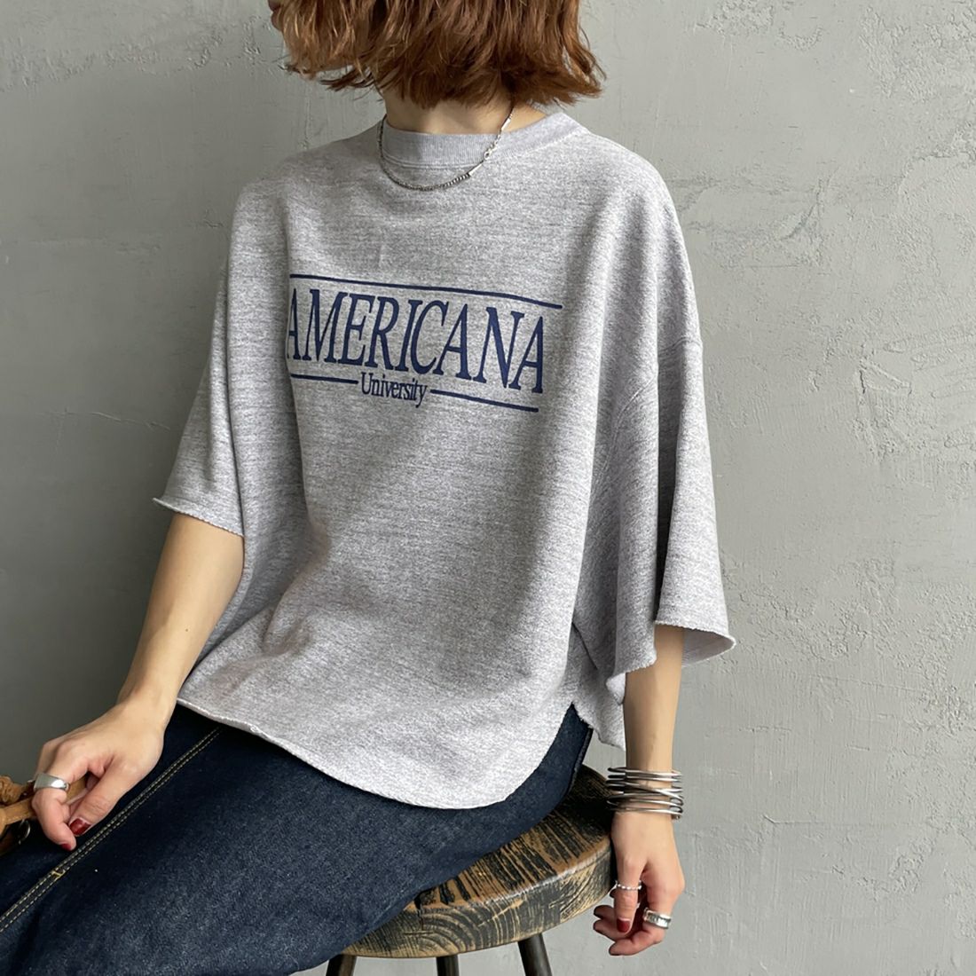 ﾓｸｸﾞﾚｰ&&モデル身長：158cm 着用サイズ：ONE SIZE&&