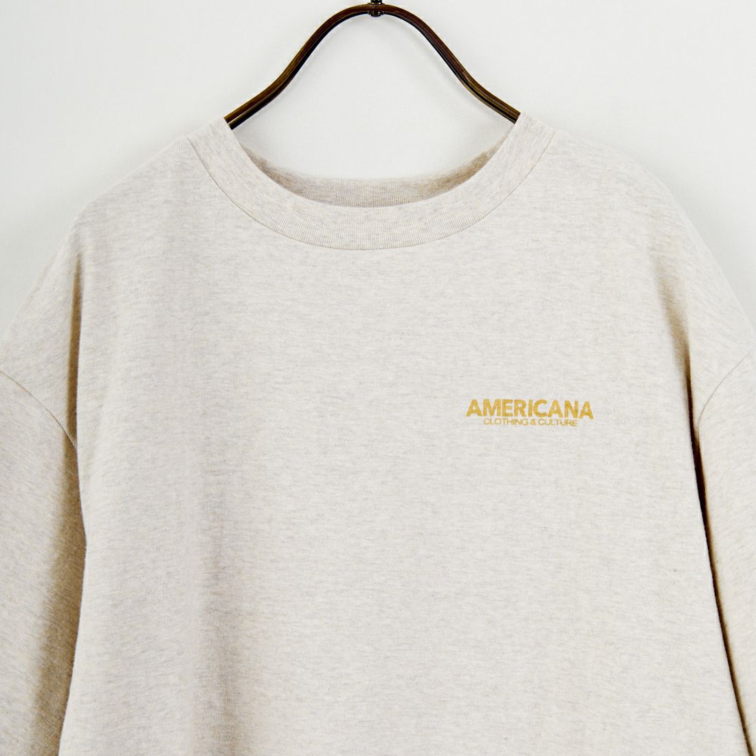 Americana × JEANS FACTORY [アメリカーナ × ジーンズファクトリー] 別注 AMRCN バックプリントTシャツ [BRF-808A-2-JF] ｵｰﾄﾐｰﾙ