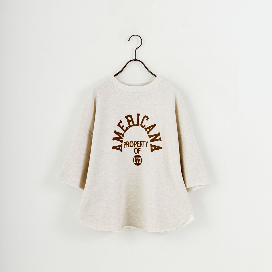 Americana × JEANS FACTORY [アメリカーナ × ジーンズファクトリー] 別注 カレッジプリント カットオフスウェット [ASO-850-1-JF] ｵｰﾄﾐｰﾙ