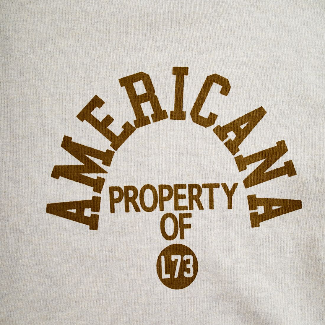 Americana × JEANS FACTORY [アメリカーナ × ジーンズファクトリー] 別注 カレッジプリント カットオフスウェット [ASO-850-1-JF] ｵｰﾄﾐｰﾙ