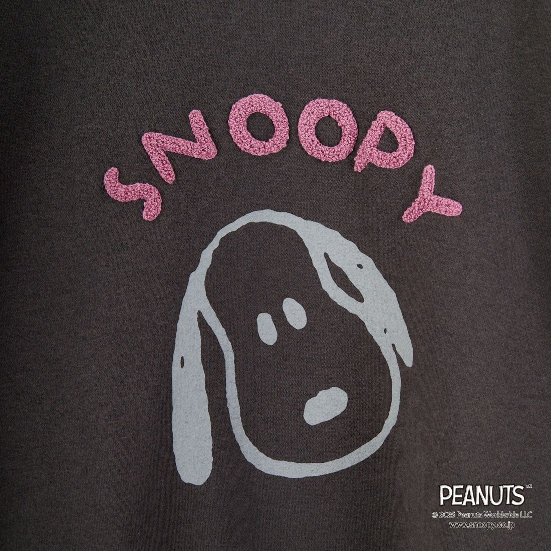 PEANUTS × JEANS FACTORY [ピーナッツ × ジーンズファクトリー] PEANUTS スヌーピースウェット [JFC-254-099] SUMIKURO