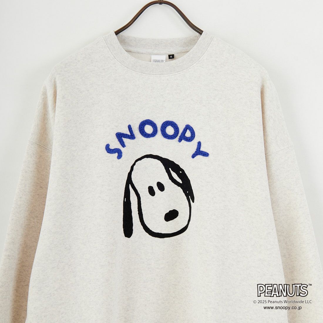 PEANUTS × JEANS FACTORY [ピーナッツ × ジーンズファクトリー] PEANUTS スヌーピースウェット [JFC-254-099] ASH GRY