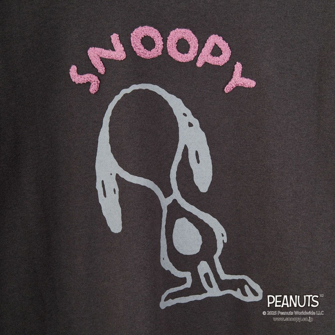 PEANUTS × JEANS FACTORY [ピーナッツ × ジーンズファクトリー] PEANUTS スヌーピースウェット [JFC-254-099] SUMIKURO