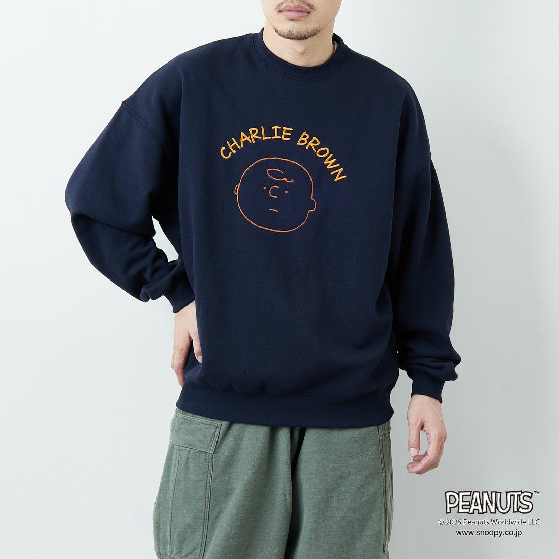 NAVY&&モデル身長：167cm 着用サイズ：M&&