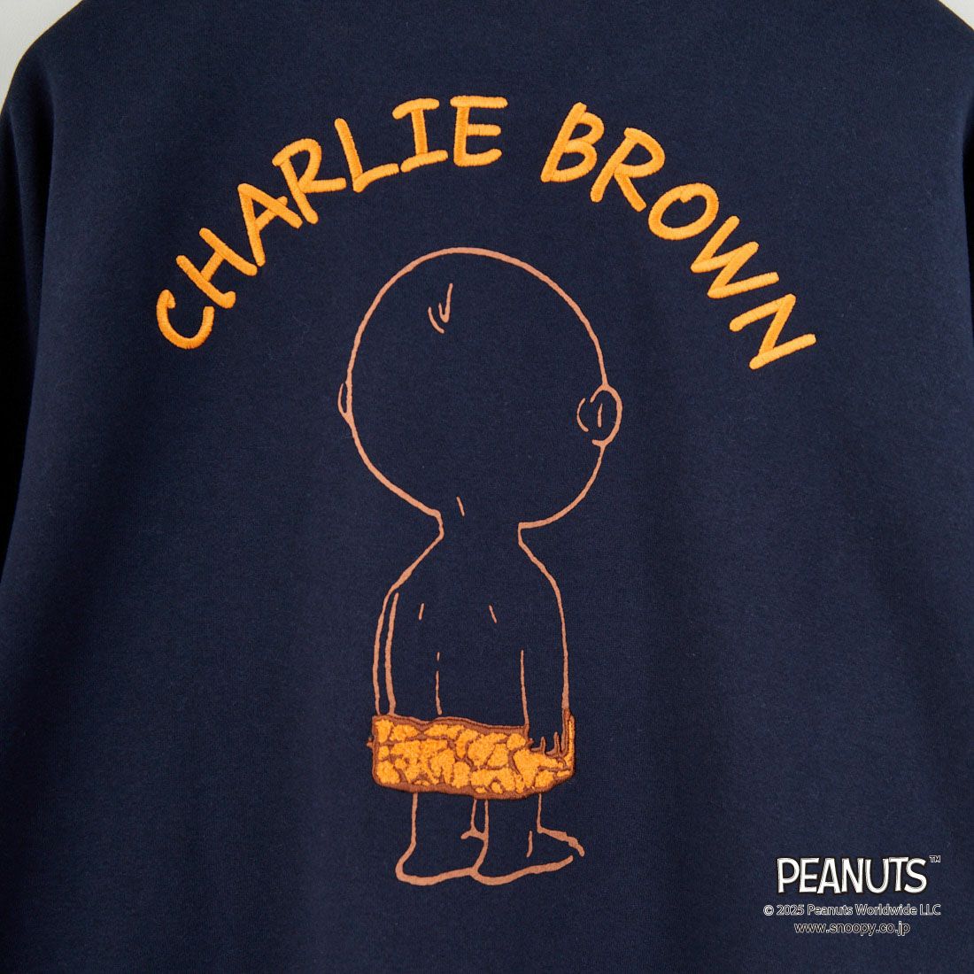 チャーリー・ブラウン スウェット　PEANUTS PEANUTS × JEANS FACTORY [ピーナッツ × ジーンズファクトリー