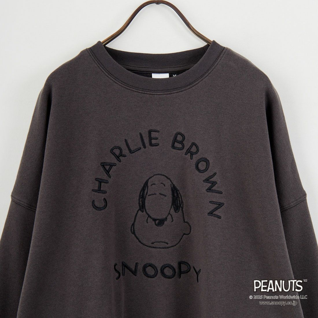 PEANUTS × JEANS FACTORY [ピーナッツ × ジーンズファクトリー] PEANUTS チャーリー・ブラウン&スヌーピースウェット [JFC-254-100] SUMIKURO