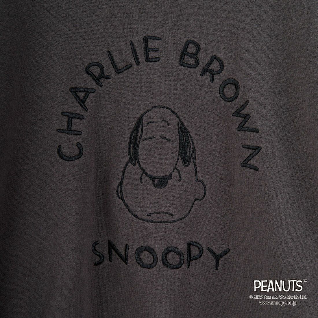 PEANUTS × JEANS FACTORY [ピーナッツ × ジーンズファクトリー] PEANUTS チャーリー・ブラウン&スヌーピースウェット [JFC-254-100] SUMIKURO