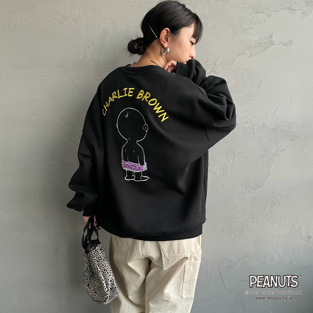 BLACK&&モデル身長：150cm 着用サイズ：S&&