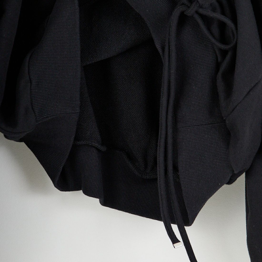 nenom [ネノム] ワンショルダードロストスウェット [NE25142013] 09 BLACK