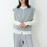 07 GRAY&&モデル身長：162cm 着用サイズ：F&&