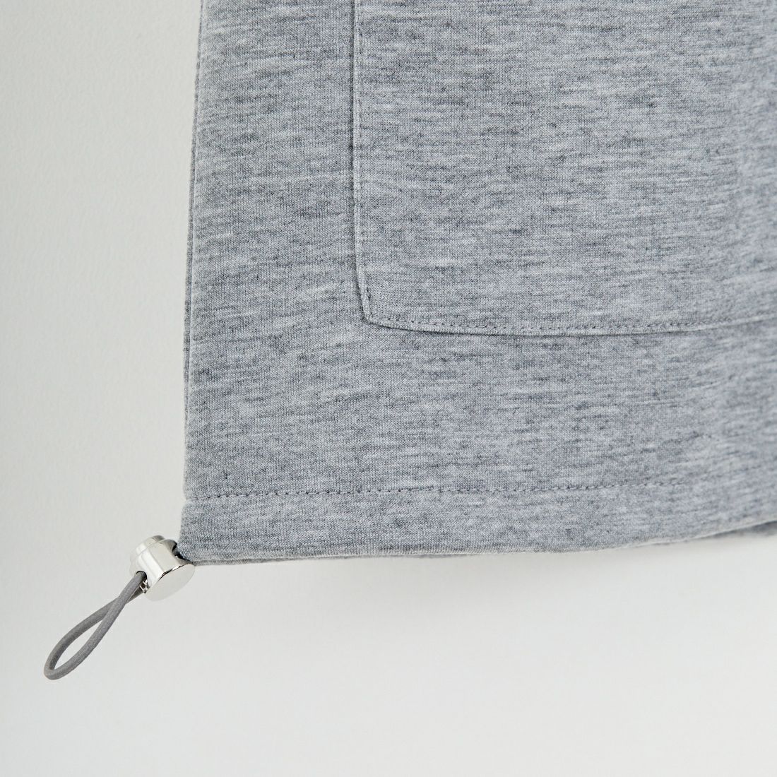 Maison de L'allure [メゾン ドゥ ラリュール] ダブルジップダンボールベスト [M25142004] 07 GRAY