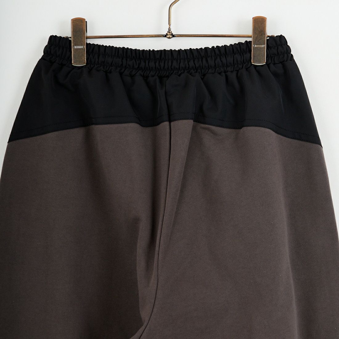 MAISON SPECIAL [メゾンスペシャル] ドッキングラインストーンイージーパンツ [21252465316] BLK