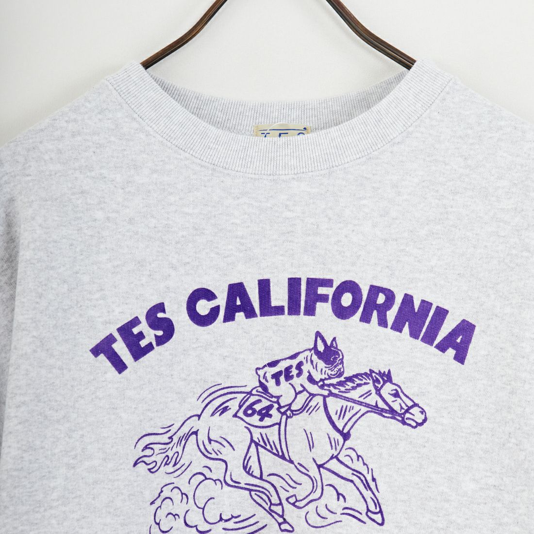 The Endless Summer [エンドレスサマー] 2026 ホースライドフロッキークルーネックスウェット [FH-26374302] 03 MIX GRY