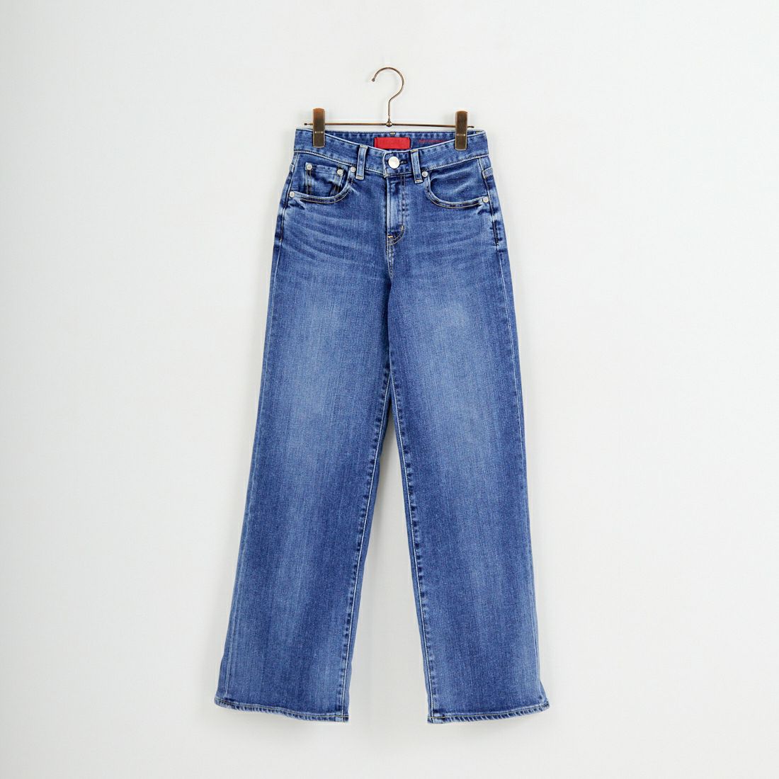 RED CARD TOKYO [レッドカード トーキョー] 35th Anniversary ワイドデニムパンツ [26W10101SMD] A-STN DARK