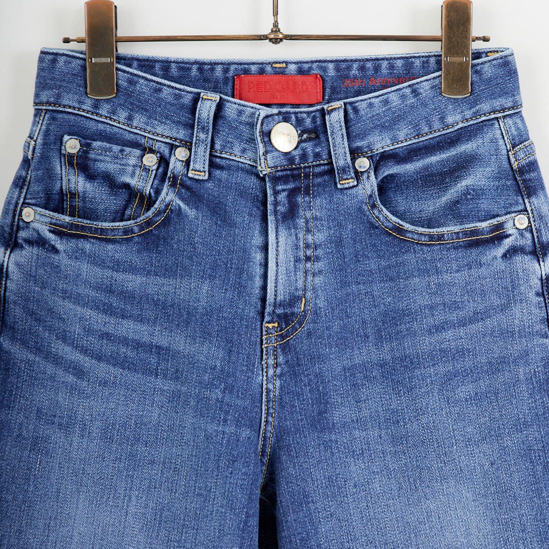 RED CARD TOKYO [レッドカード トーキョー] 35th Anniversary ワイドデニムパンツ [26W10101SMD] A-STN DARK