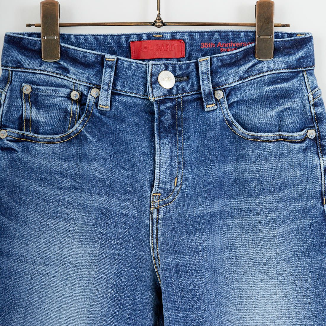 RED CARD TOKYO [レッドカード トーキョー] 35th Anniversary ストレートデニムパンツ [26W13201AVM] A-VINT MID