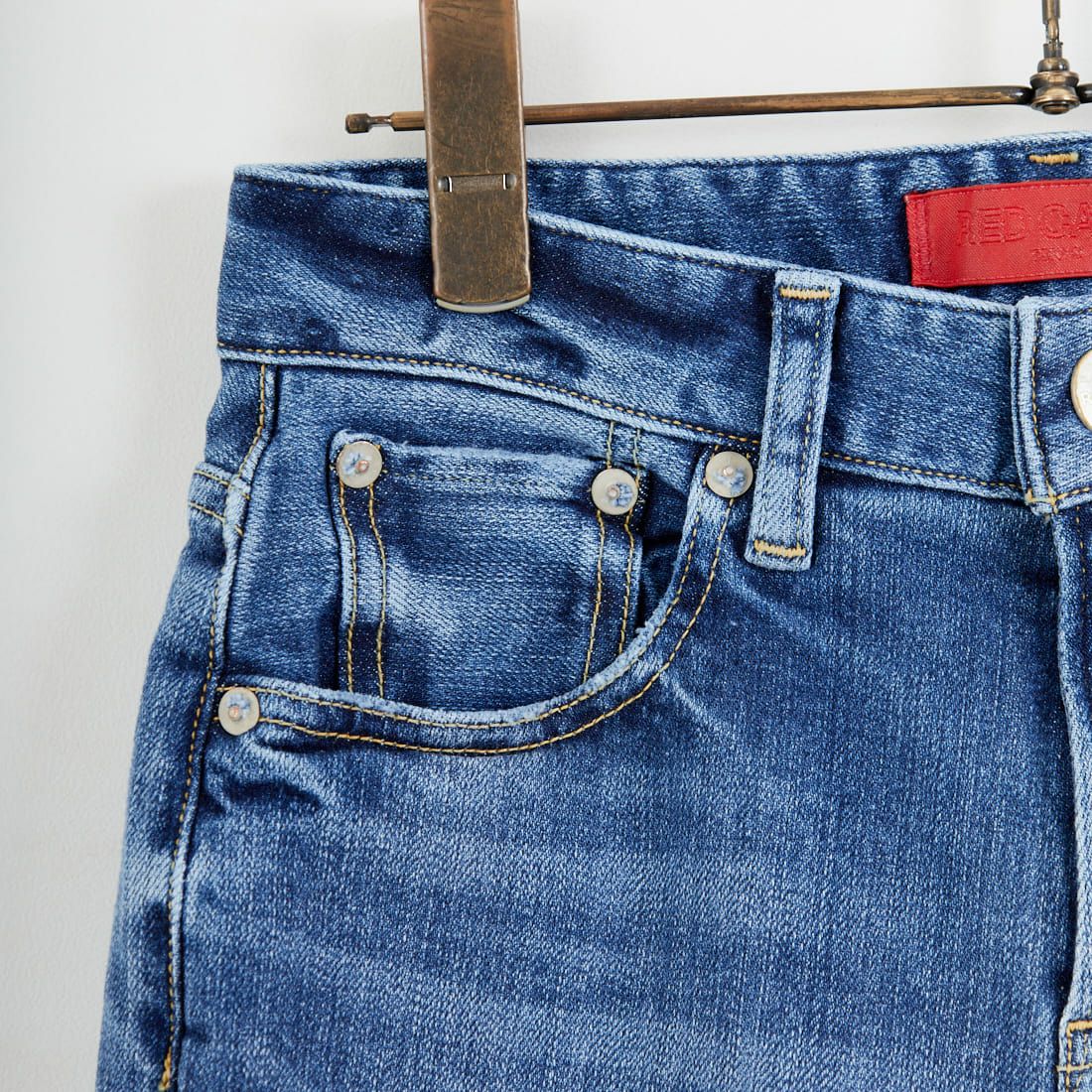 RED CARD TOKYO [レッドカード トーキョー] 35th Anniversary ストレートデニムパンツ [26W13201AVM] A-VINT MID