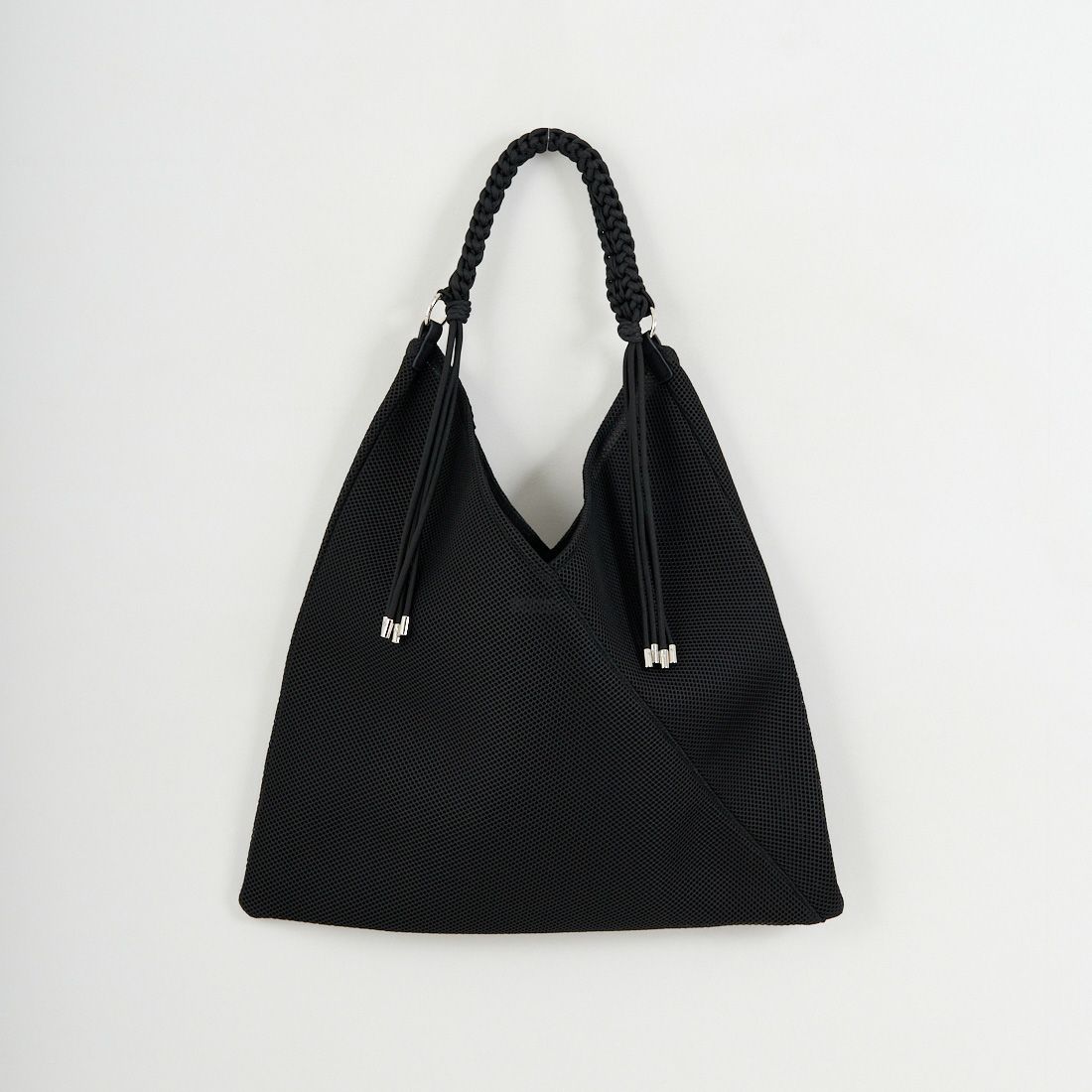 LE VERNIS [ル・ベルニ] パラコードハンドルメッシュバッグ [235-211505] ﾌﾞﾗｯｸ