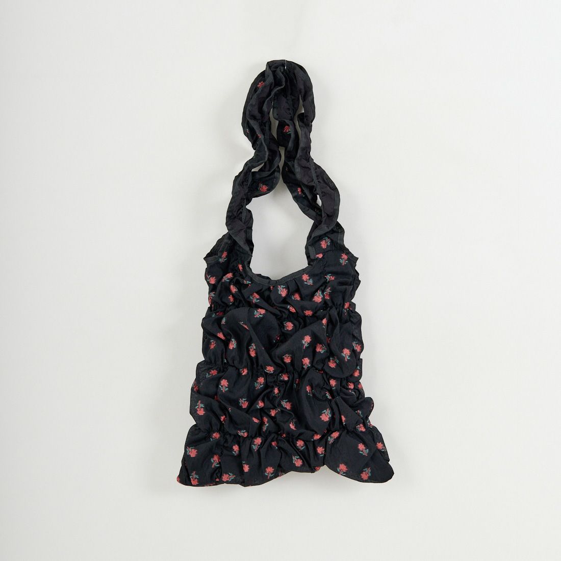 Casselini [キャセリーニ] スクエアギャザートートバッグ [254-110508] ﾌﾞﾗｯｸ