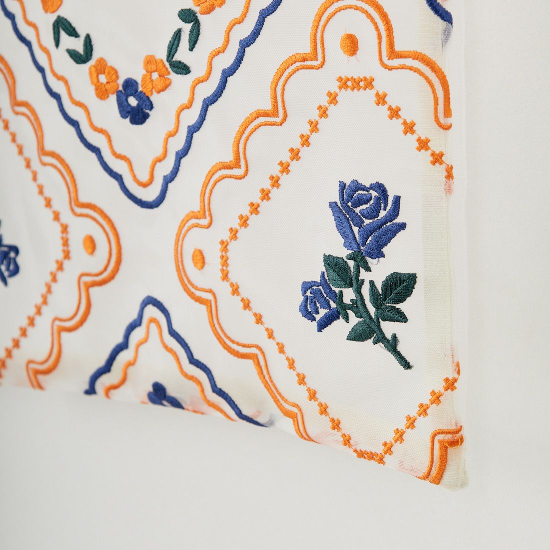 Casselini [キャセリーニ] チュール刺繍トートバッグ [254-111505] ｱｲﾎﾞﾘｰ