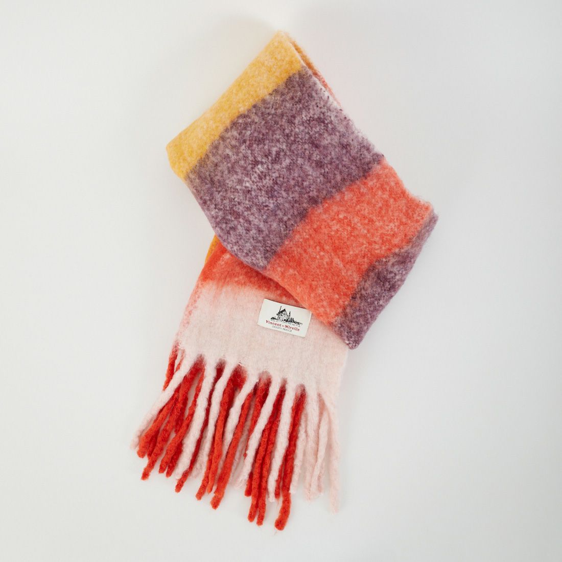 Vincent et Mireille [ヴァンソン エ ミレイユ] ストール [SH-4190-5F] 91 COMBO